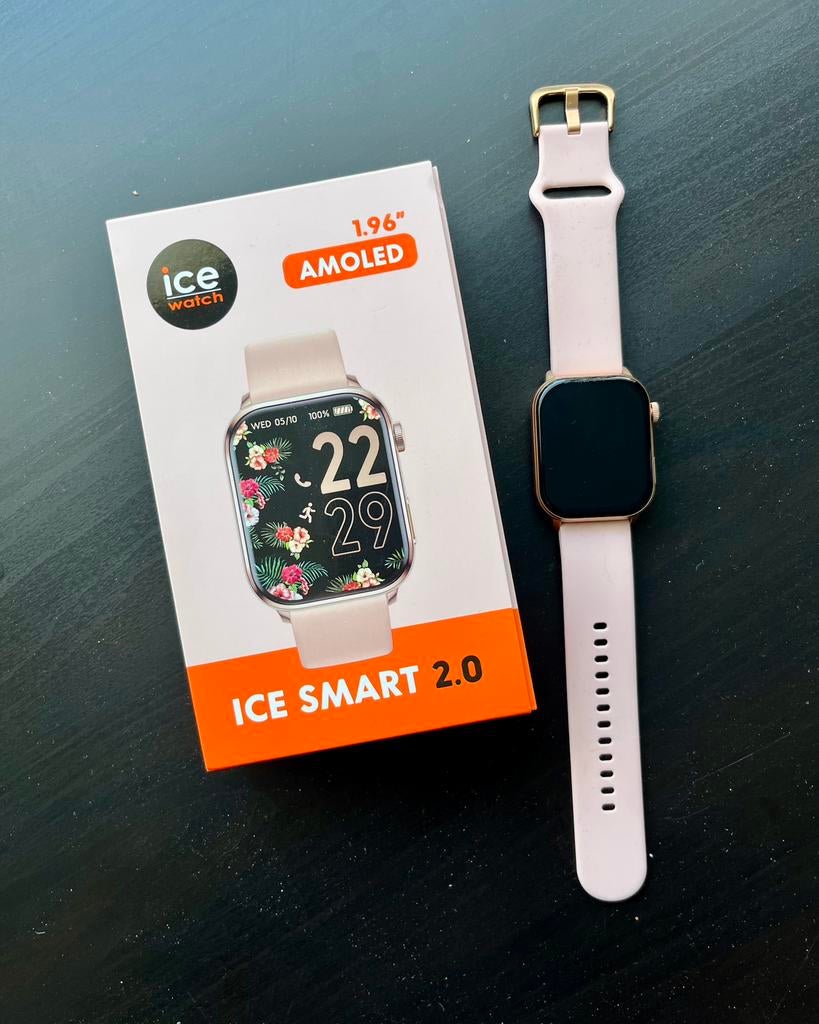 Smartwatch Ice 2.0 Rose Gold Nude, Ophalen, Zo goed als nieuw, Roze, Android