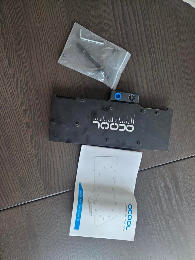 Alphacool Eisblock GPX-N 2080 Ti/2080 M02 Waterkoeler, Computers en Software, Ophalen, Gebruikt, Waterkoeling