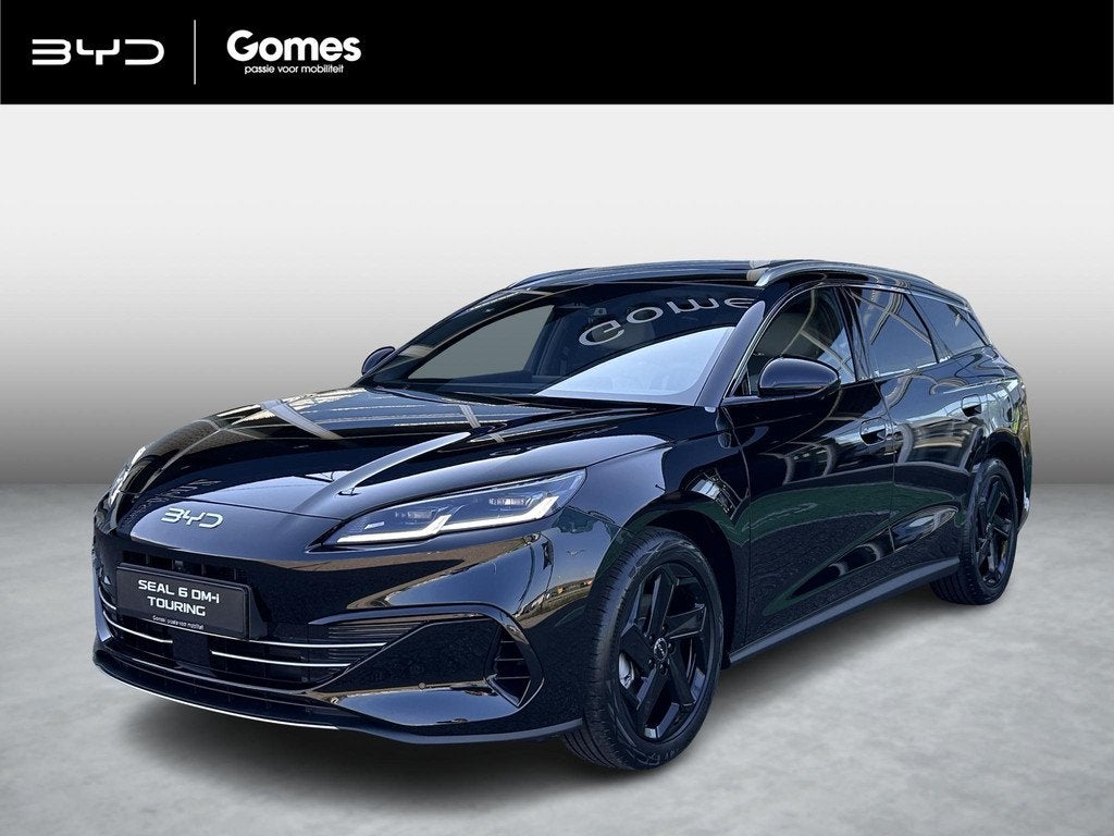 BYD SEAL 6 TOURING 1.5 DM-i Comfort | Panoramadak | Apple Ca, Auto's, 1498 cc, Euro 6, 4 cilinders, Zwart
