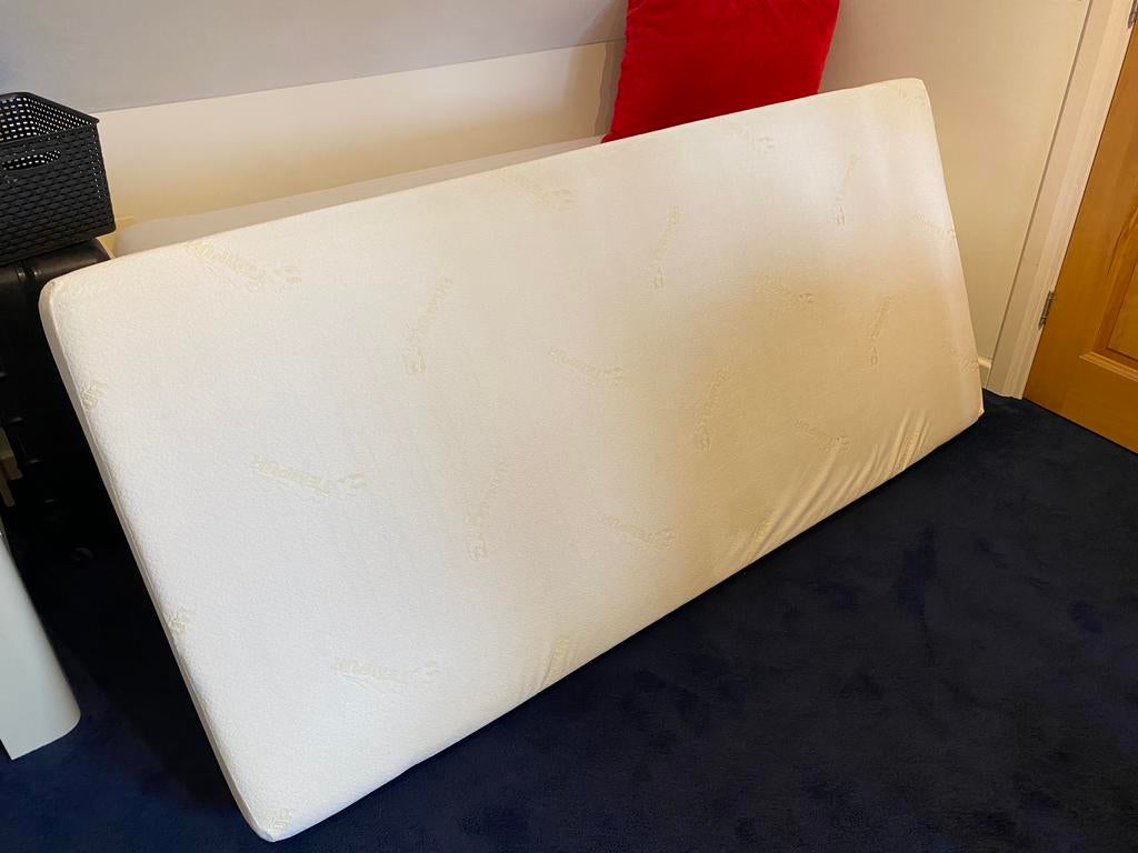 Tempur traagschuimmatras - 2 afuks - goede staat, Huis en Inrichting, Slaapkamer | Matrassen en Bedbodems, Ophalen, Gebruikt, 90 cm
