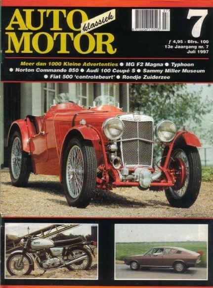 AMK 7 1997 : Norton Commando 850 - MG F2 Magna - Fiat 500, Ophalen of Verzenden, Gelezen, Algemeen