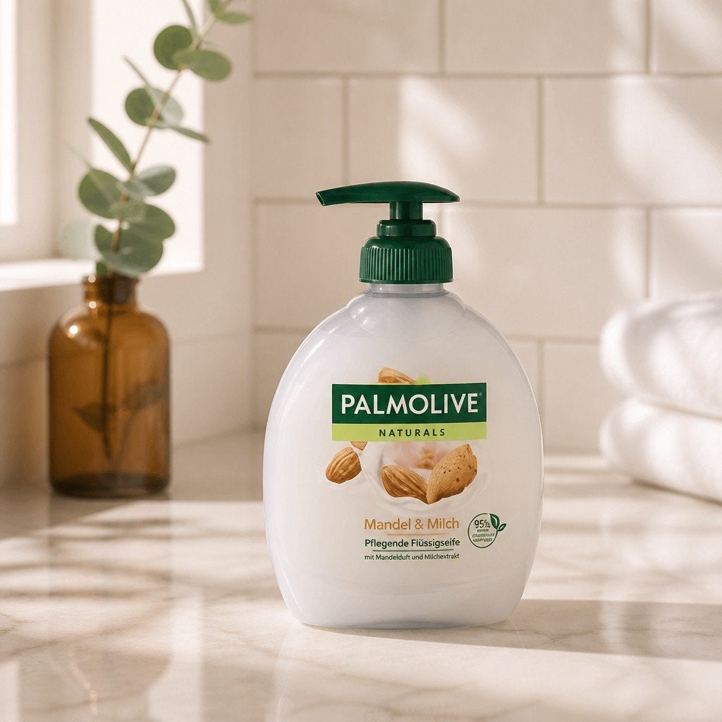 Palmolive Naturals Vloeibare Zeep Amandel & Melk - 6 flessen, Ophalen of Verzenden, Nieuw, Overige typen