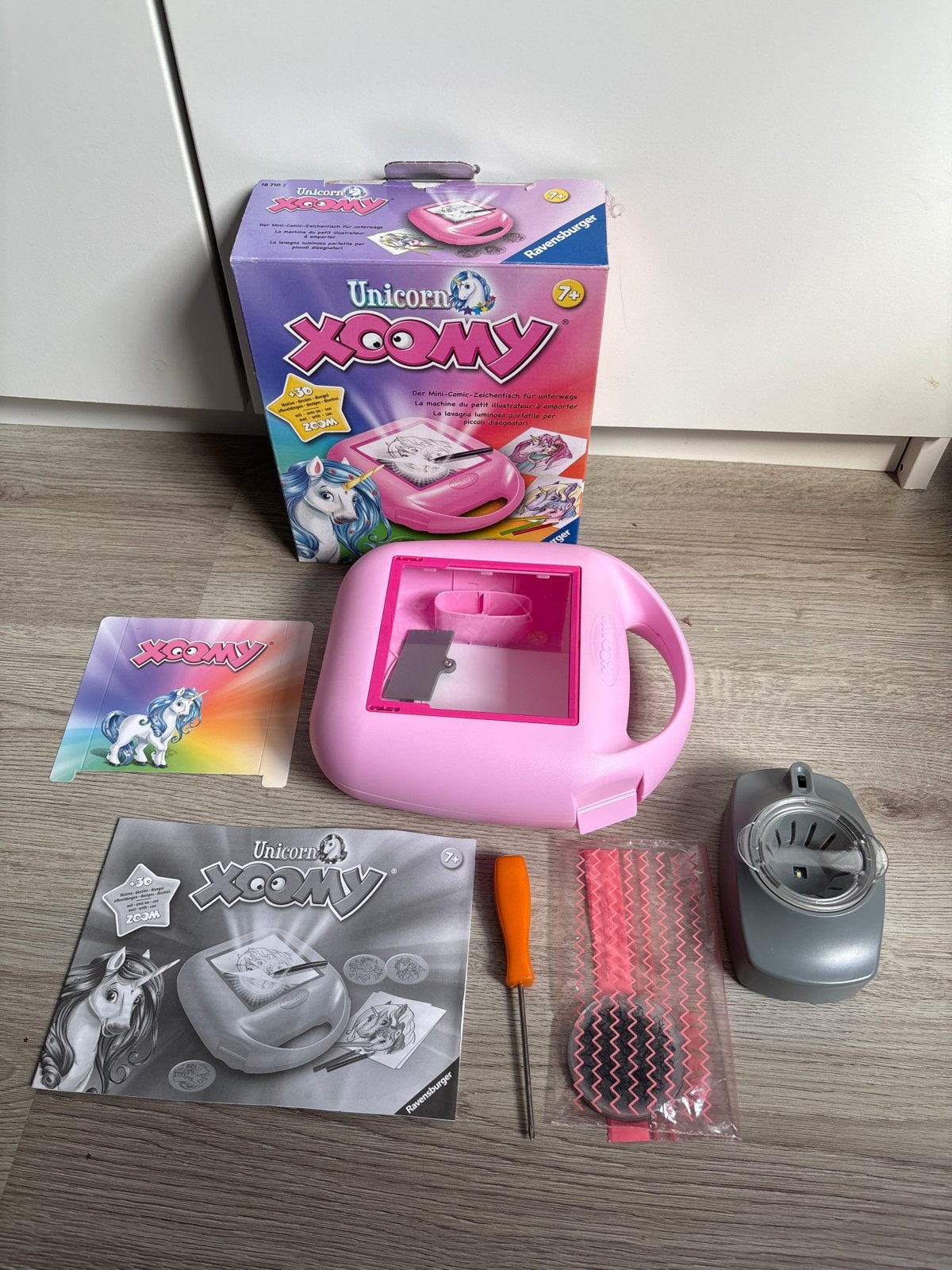Unicorn Xoomy Tekenset, Hobby en Vrije tijd, Ophalen of Verzenden, Zo goed als nieuw, Overige typen