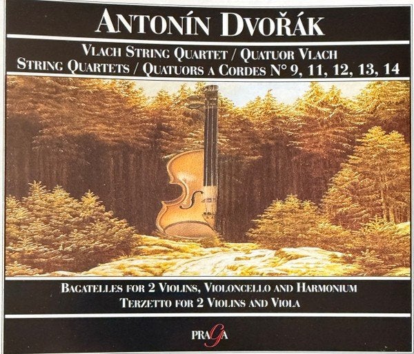 DVORAK String quartets 3 - CD VLACH STRING QUARTET HM, Ophalen of Verzenden, Romantiek, Gebruikt, Kamermuziek
