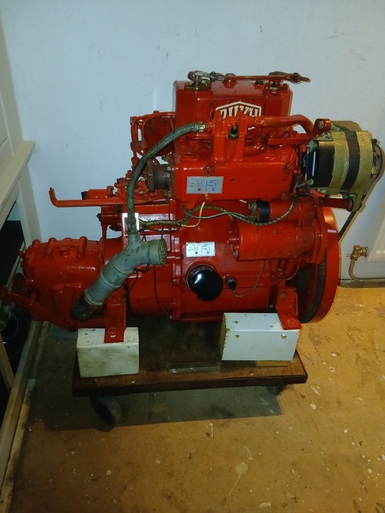Bukh DV20 2 cilinder diesel, Ophalen, Gebruikt, Motor en Techniek