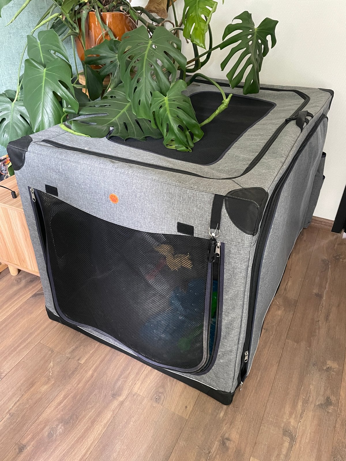 Hondenbench opvouwbaar XL, Ophalen, Gebruikt