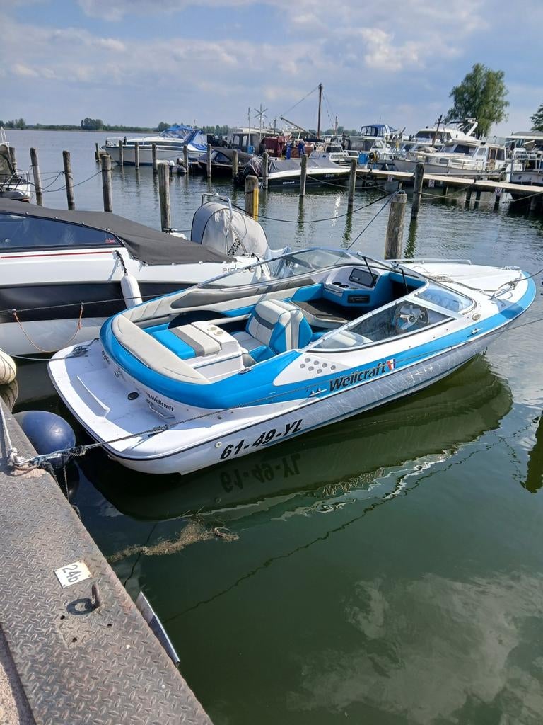 Welcraft exel 18 sl plus trailer., Watersport en Boten, Speedboten, Ophalen of Verzenden