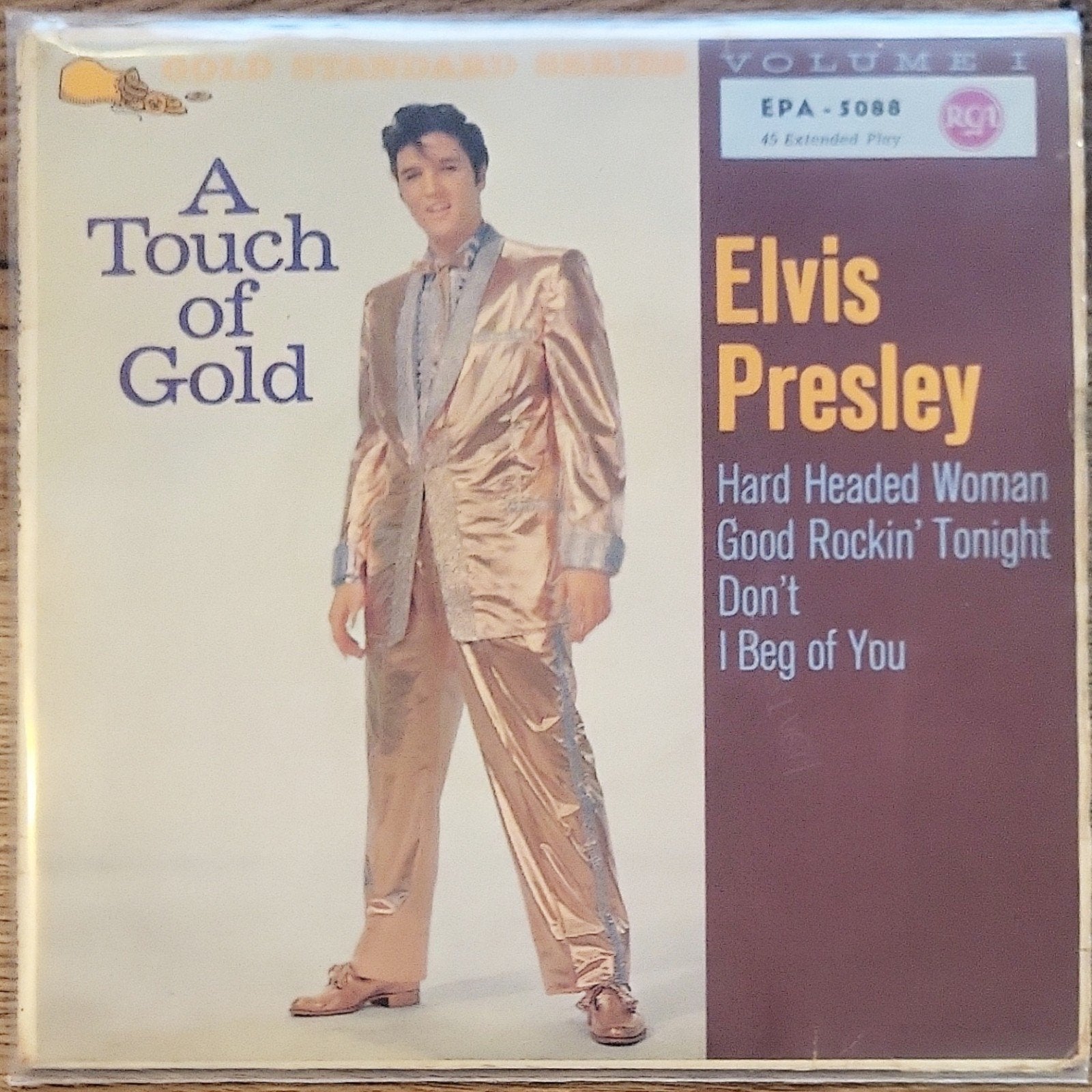 Elvis ep a touch of gold, Ophalen of Verzenden, Gebruikt, Pop