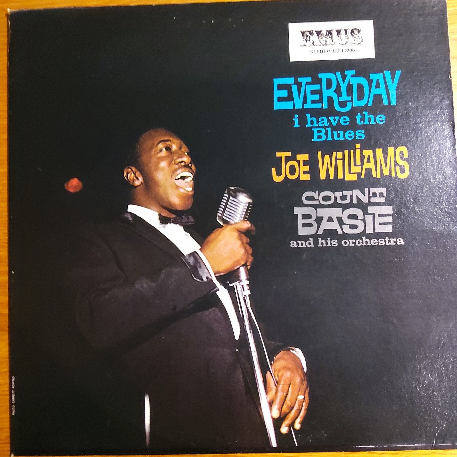 Joe Williams & Count Basie - Everyday I Have the Blues LP, LP, Gebruikt, Ophalen of Verzenden, 12 inch