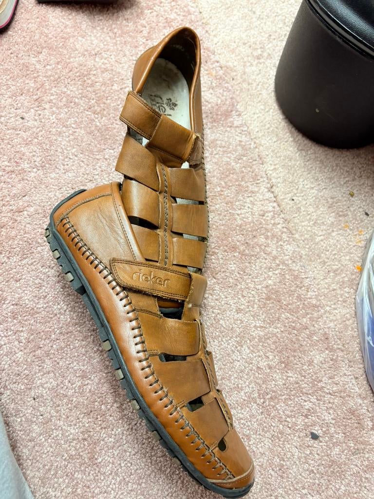 Rieker zgan maat 45, Kleding | Dames, Schoenen, Ophalen of Verzenden, Zo goed als nieuw, Zwart, Sneakers of Gympen