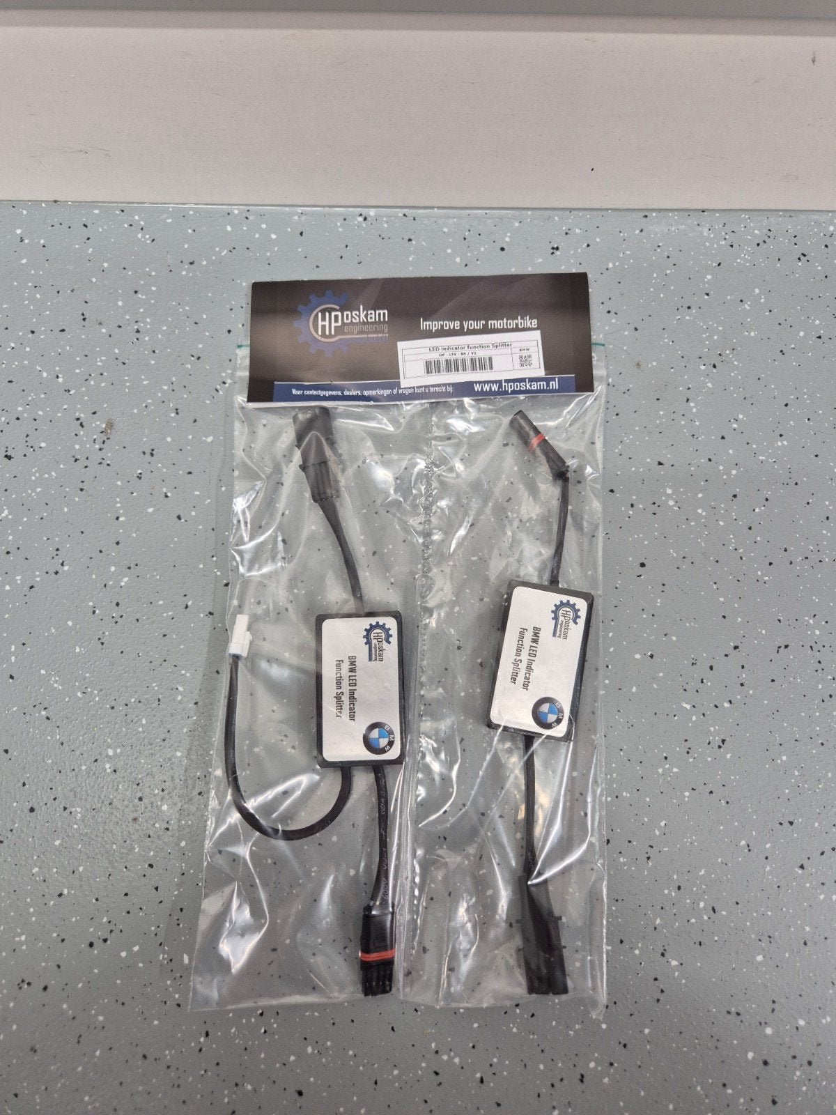 BMW led knipperlicht Functie Splitter (SET) + B6 aansluiting, Motoren, Ophalen of Verzenden, Nieuw