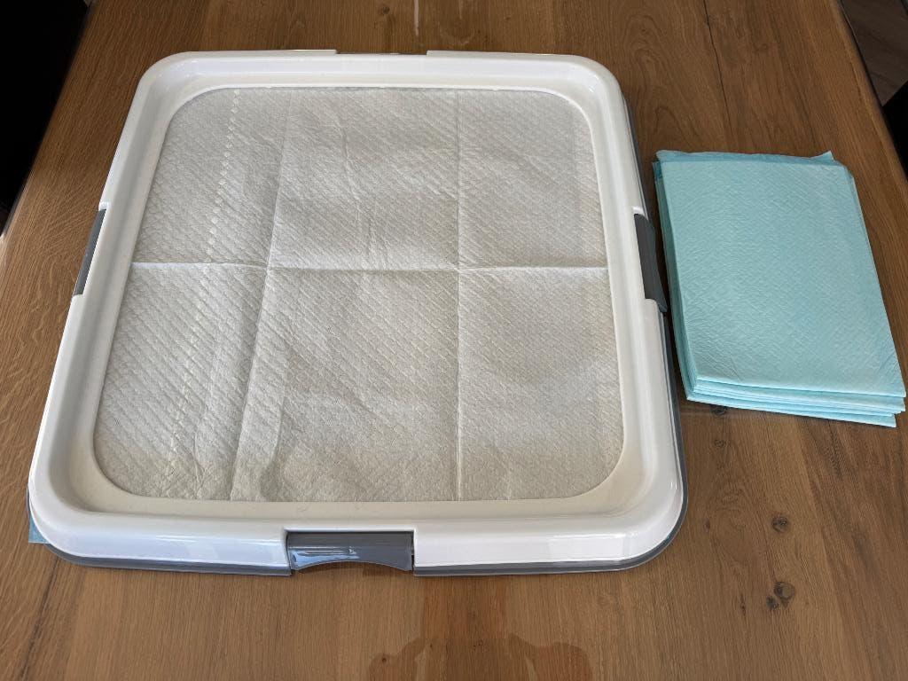 Puppytoilet 60cm x 60cm, Ophalen of Verzenden, Zo goed als nieuw