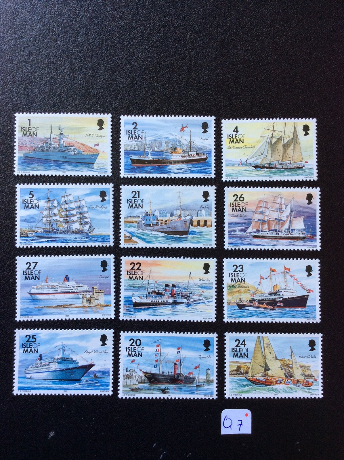 Isle of Man postzegels 1993 pfr Mi 530/41, Ophalen of Verzenden, Postfris