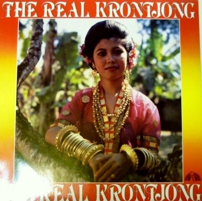 LP - Sam Saimun, Sajekti – The Real Krontjong, Inclusief binnenhoes, Ophalen of Verzenden, Zo goed als nieuw, Aziatisch