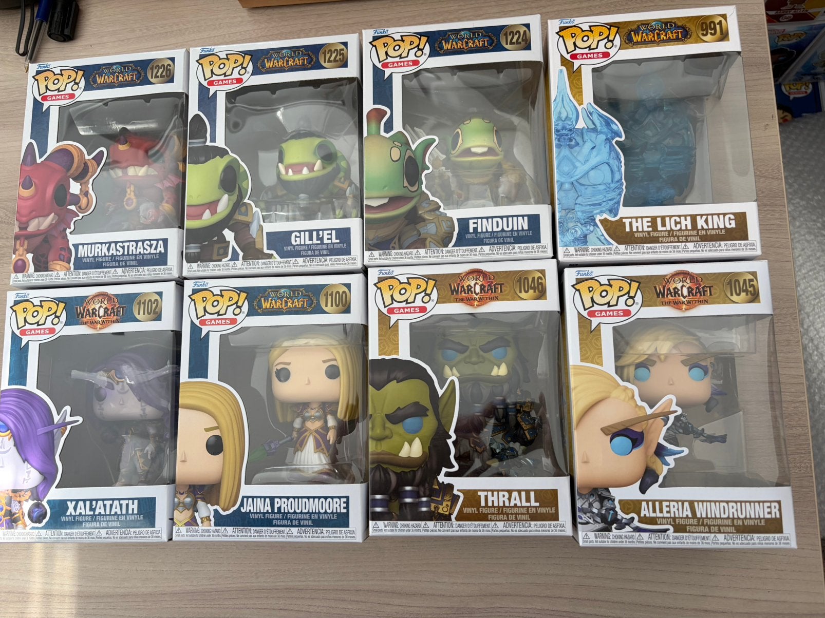 Funko Pop! World of Warcraft Bundle 8 Figures Collector set, Funko Europe, Ophalen of Verzenden, Zo goed als nieuw, 4th floor, 1 Queen Caroline St, London W6 9YN, Verenigd Koninkrijk