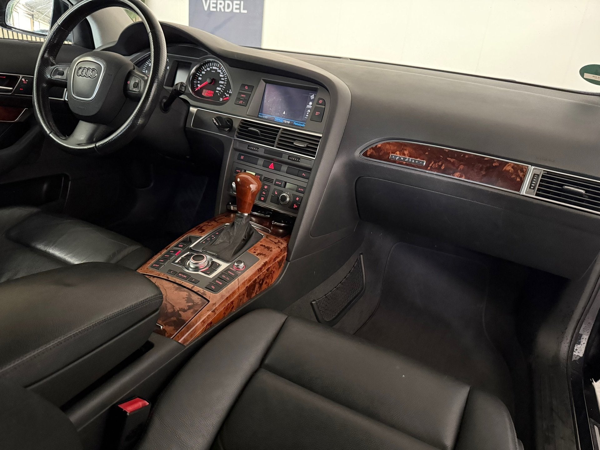 Audi A6 Avant 4.2 FSI quattro Airco, Leder Automaat, LMV, Na, Auto's, Audi, Automaat, Gebruikt, 8 cilinders, Blauw
