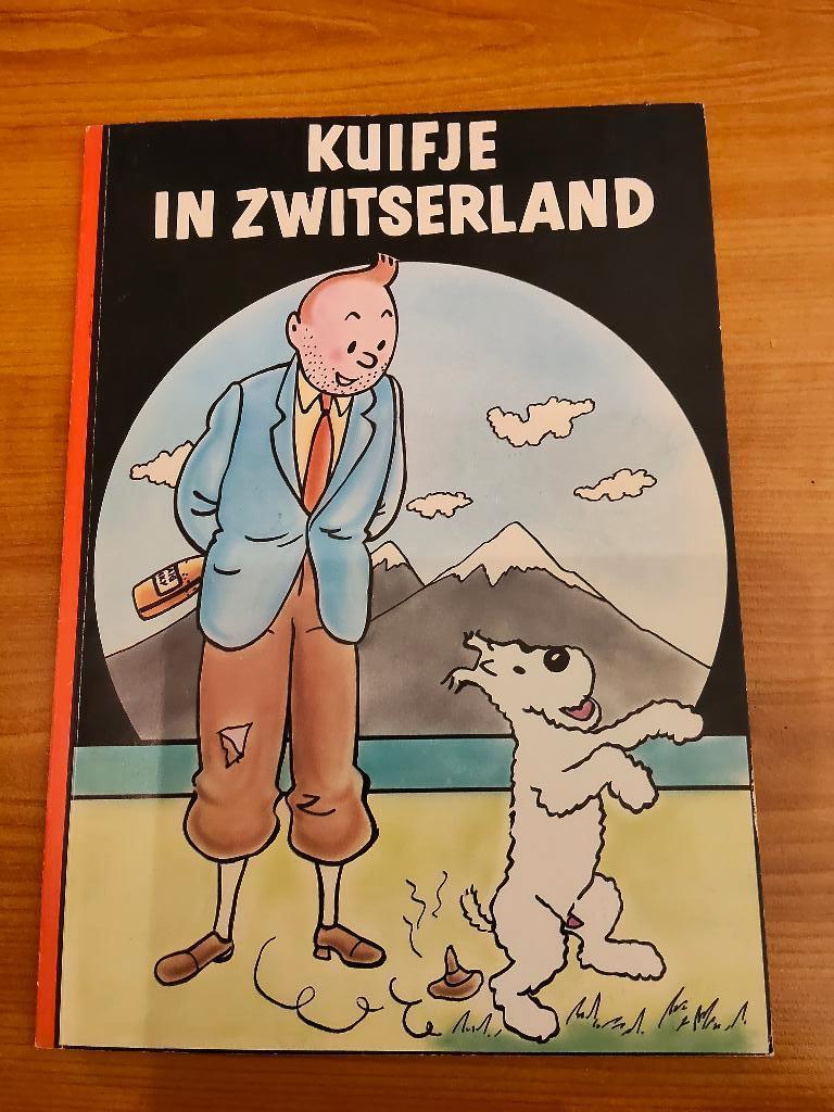 Kuifje in zwitserland parodie, Boeken, Stripboeken, Eén stripboek, Ophalen of Verzenden, Zo goed als nieuw