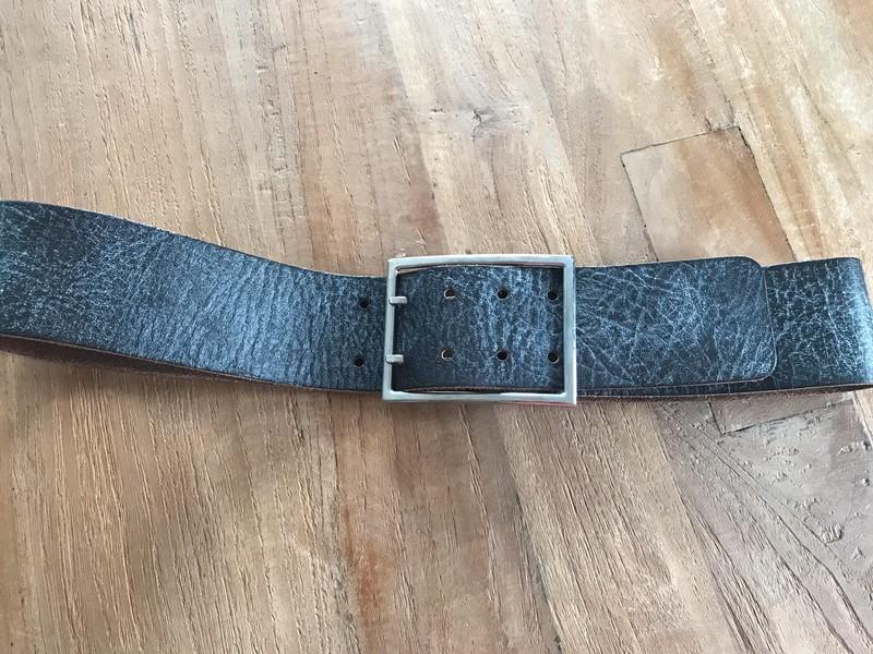 Lederen riem maat 80, Kleding | Dames, Riemen en Ceinturen, Minder dan 3 cm, 80 tot 90 cm, Bruin, Ophalen of Verzenden