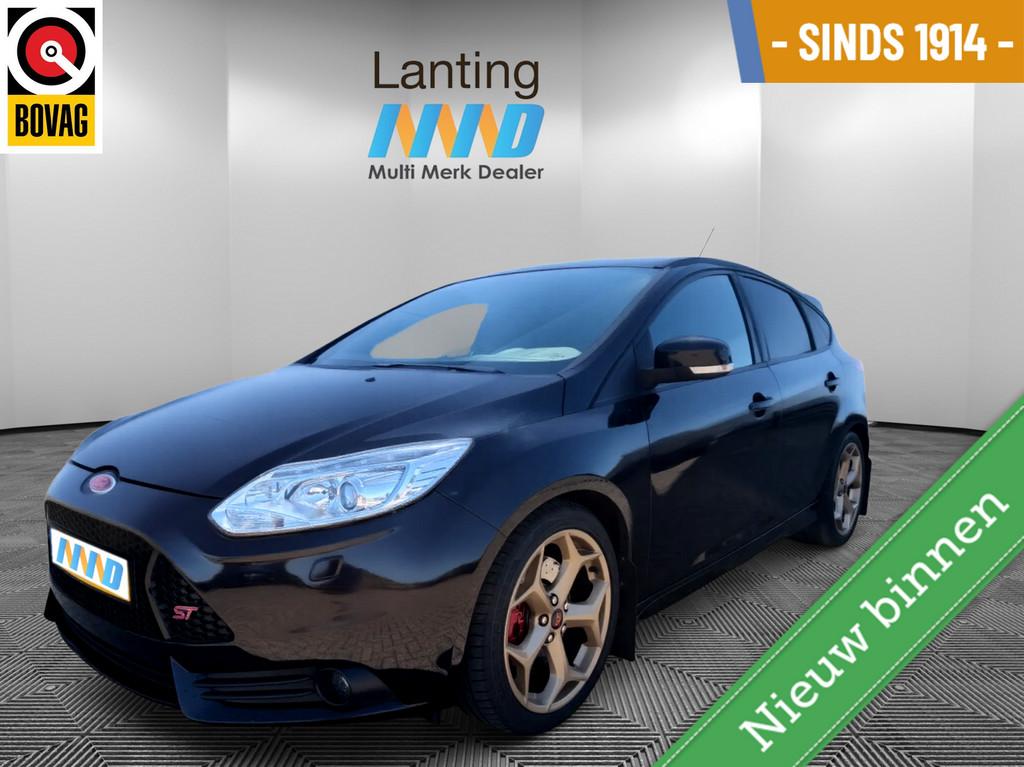Ford Focus 2.0 EcoBoost ST-3 origineel met Recaro stoelen, Euro 5, Gebruikt, Zwart, 4 cilinders