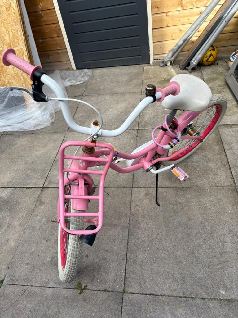 Meisjes kinder fiets 20 inch, Ophalen, Zo goed als nieuw, 20 inch