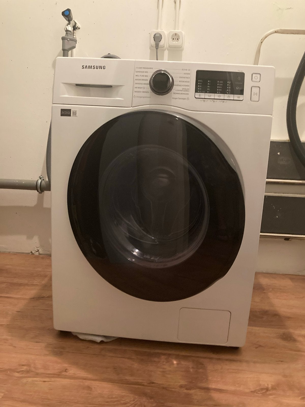 Samsung Wasdroger. wassen 8kg Droger 5kg, 8 tot 10 kg, Ophalen, Gebruikt, 85 tot 90 cm