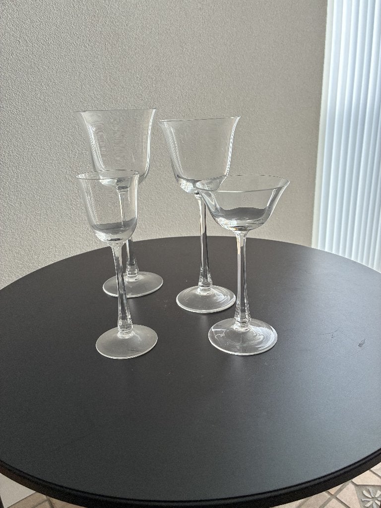 Vintage Christinenhutte Zwiesel glazen, Ophalen