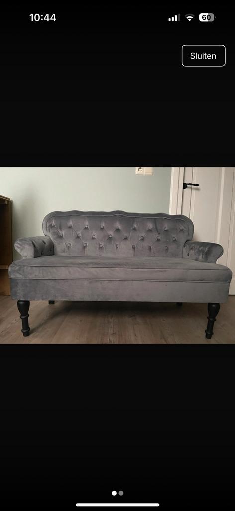 Vida XL bankje nieuw, Ophalen, Zo goed als nieuw, Tweepersoons, Minder dan 150 cm