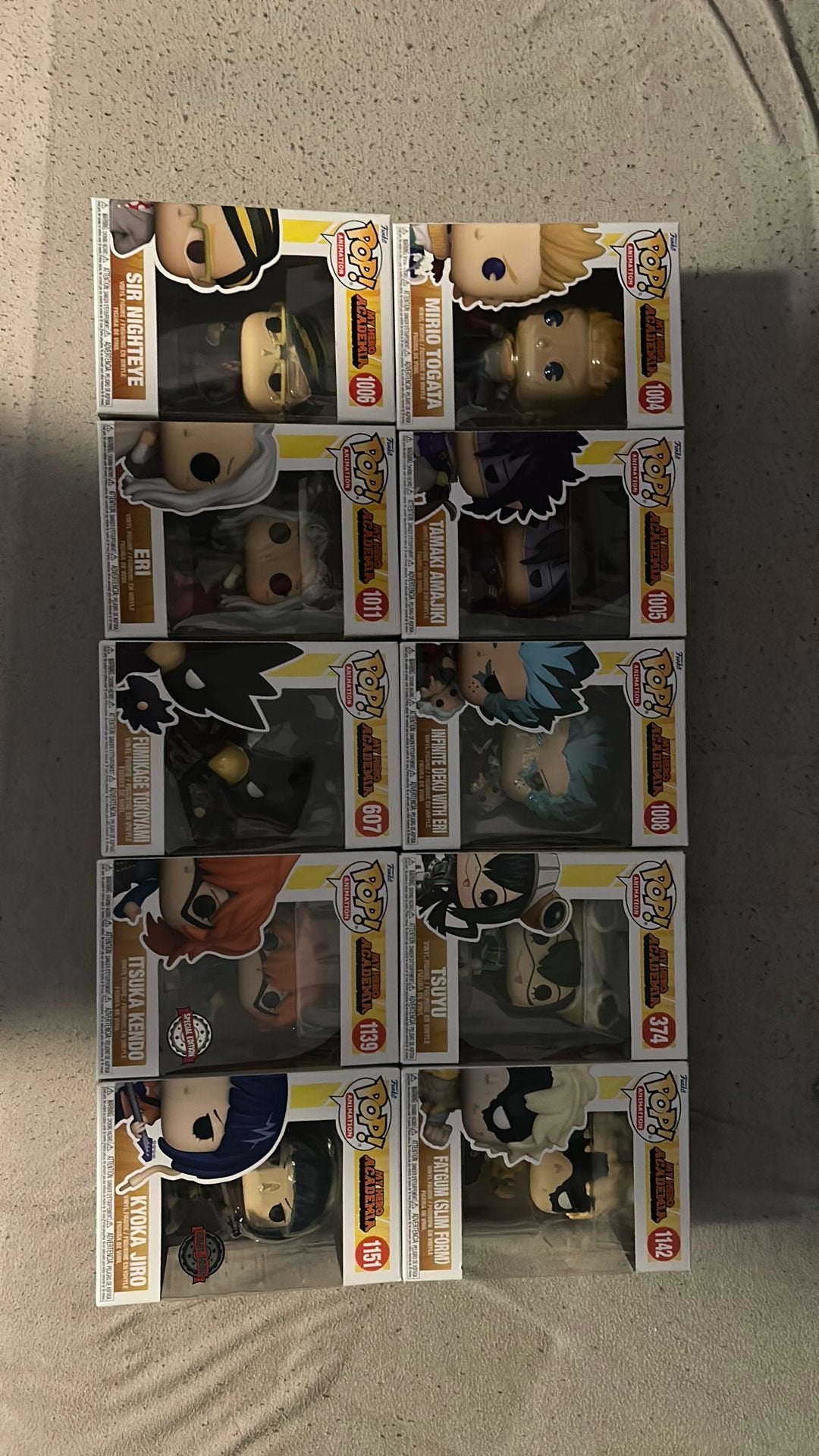 Diverse My Hero Academia Funko Pop, Ophalen of Verzenden, Zo goed als nieuw