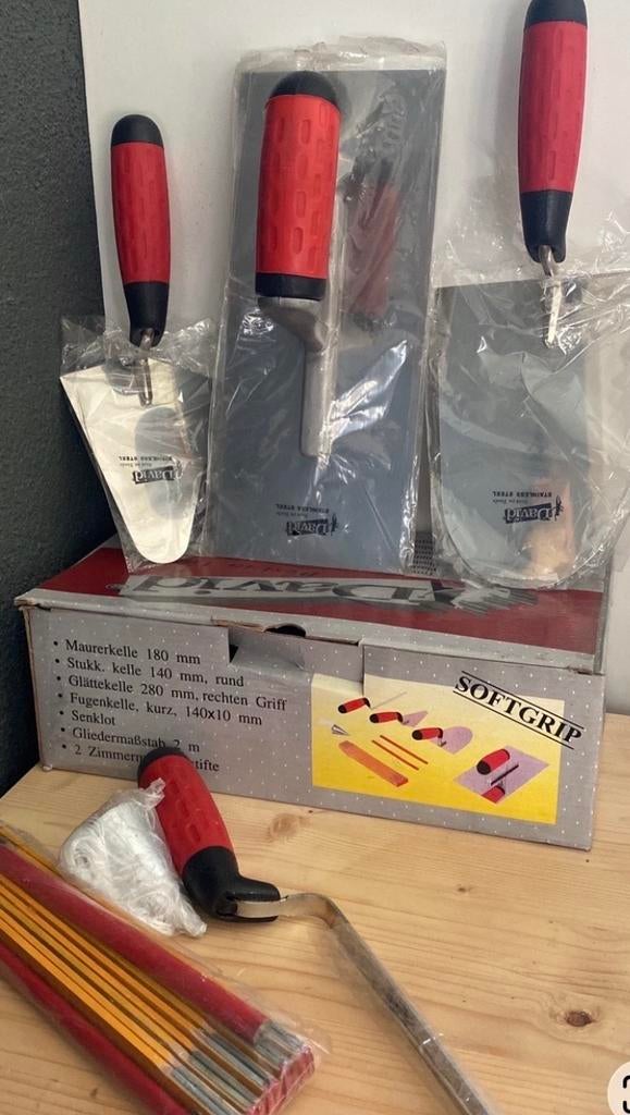 20 x David Metseltroffel 8-delig set nieuw Softgrip, Doe-het-zelf en Verbouw, Gereedschap | Handgereedschap, Ophalen of Verzenden