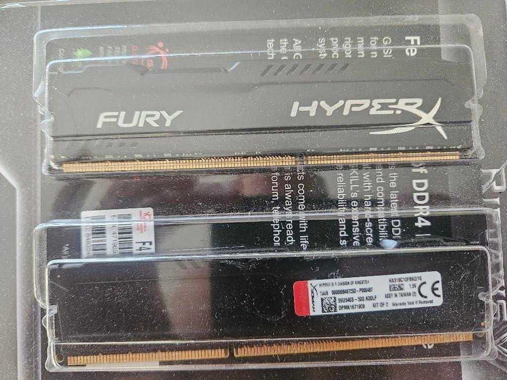 HyperX 16GB DDR3 1866MHz Geheugen (2x8GB), Computers en Software, RAM geheugen, Gebruikt, DDR3, Ophalen of Verzenden, Desktop