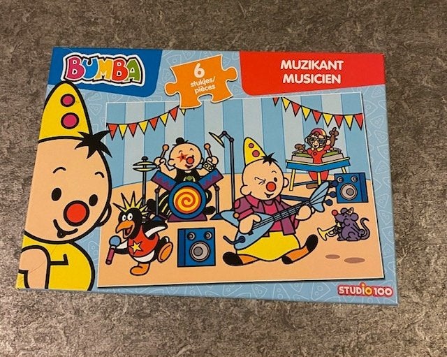 Bumba puzzel, Ophalen of Verzenden, Minder dan 10 stukjes, Zo goed als nieuw, 6 maanden tot 2 jaar