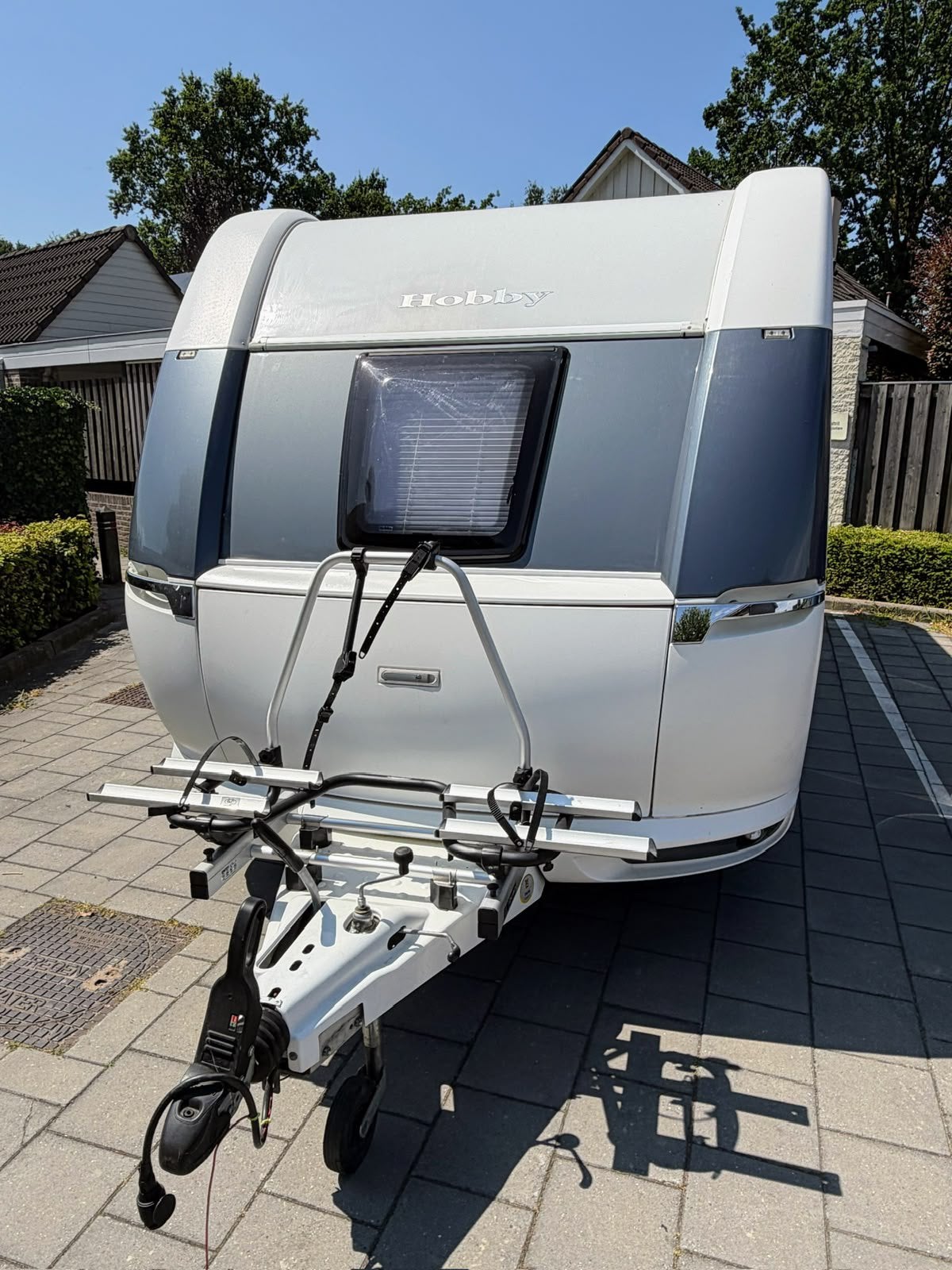 Caravan Hobby Excellent 495UL met lengtebedden, Caravans en Kamperen, Hobby, Particulier, 4 tot 5 meter, 1250 - 1500 kg
