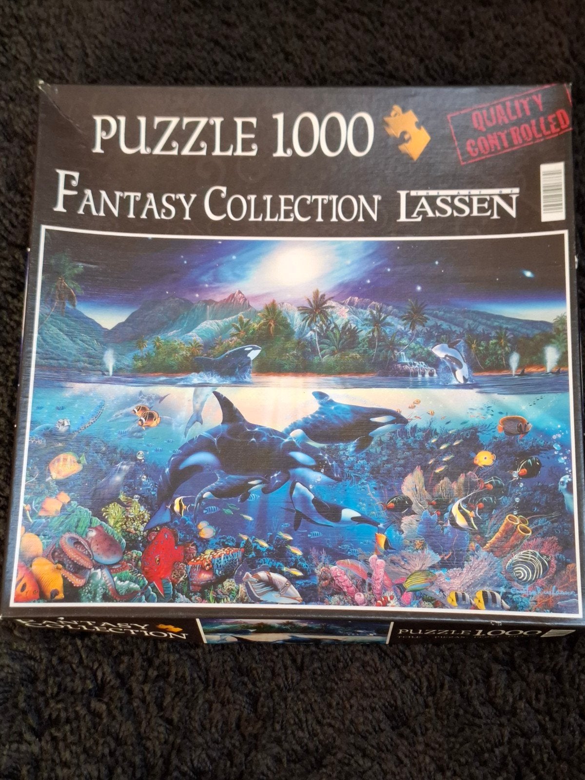 Fantasy Collection Lassen Puzzel 1000 stukjes, Ophalen of Verzenden, 500 t/m 1500 stukjes, Gebruikt, Legpuzzel