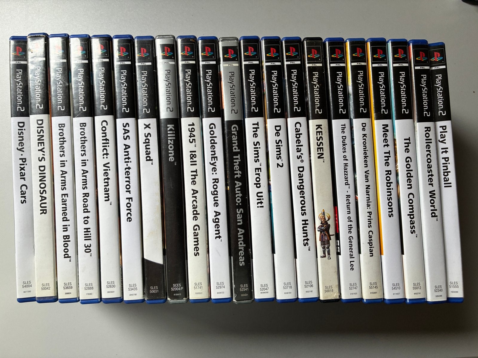 21 PS2 spellen pakket - Goede staat, Spelcomputers en Games, Games | Sony PlayStation 2, Gebruikt, Overige genres, 1 speler, Ophalen of Verzenden
