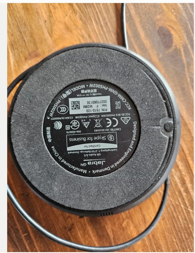 jabra speak 510 ms, Ophalen of Verzenden, Zo goed als nieuw, Jabra
