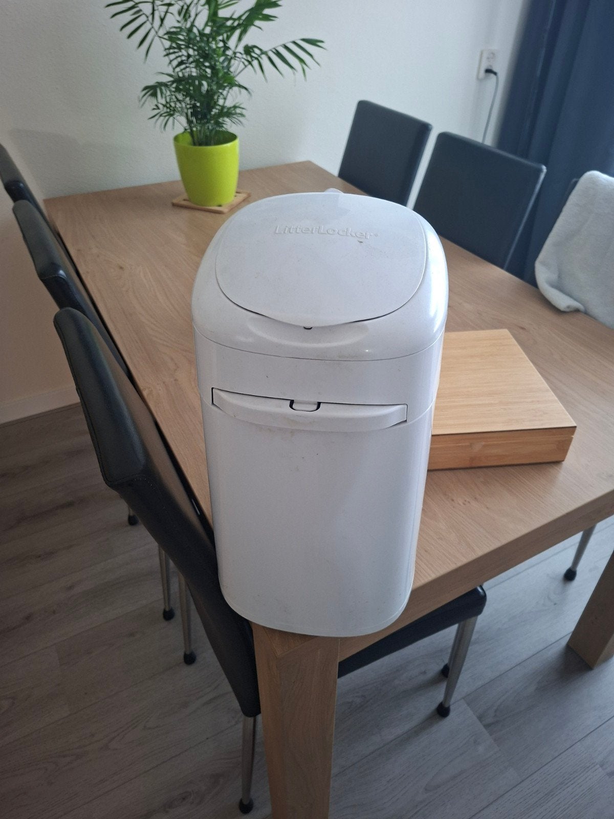 LitterLocker afvoerbak voor kattenbakvulling, Dieren en Toebehoren, Ophalen of Verzenden, Gebruikt, Gesloten