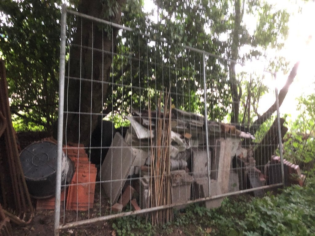 Bouwhek, Tuin en Terras, Ophalen, Zo goed als nieuw, IJzer, Enkelstaafmat hekwerk