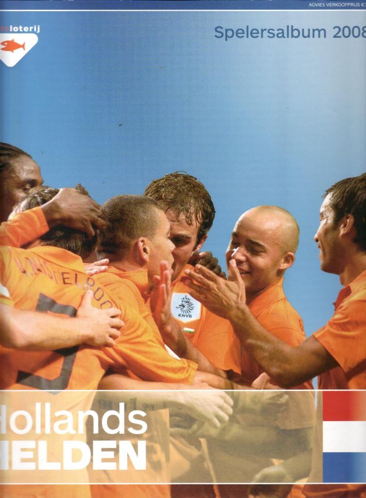 Hollands helden - Spelersalbum 2008 - compleet, Verzamelen, Sportartikelen en Voetbal, Ophalen of Verzenden, Zo goed als nieuw
