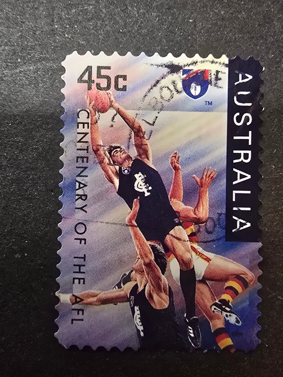Postzegel Australië 1996 Michel 1562 - Football, Ophalen of Verzenden, Gestempeld
