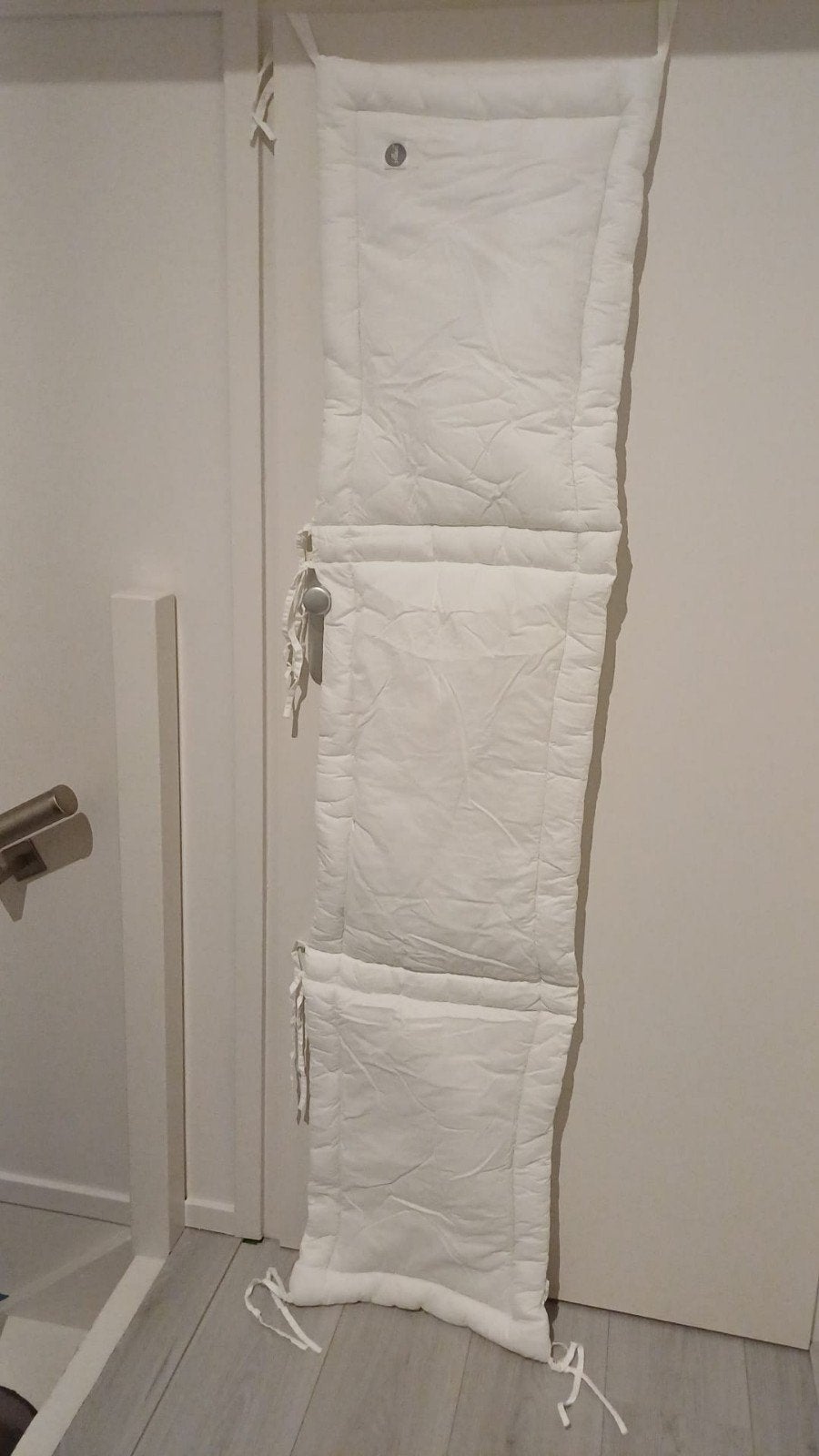 Jollein Hoofdbeschermer Bumper Wit 180x40 cm, Ophalen, Nieuw