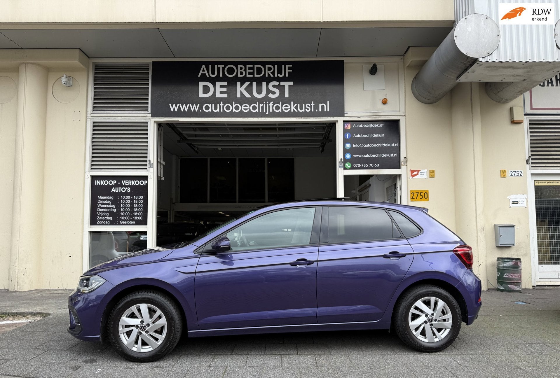 Volkswagen POLO 1.0 TSI DSG 2022 Pano IQ-Drive Leder Camera, Gebruikt, Overige kleuren, Automatische klimaatregeling, Bedrijf