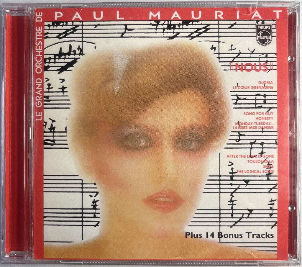 Le Grand Orchestre De Paul Mauriat CD Nous, Verzenden, Zo goed als nieuw, Album, Bonusmateriaal