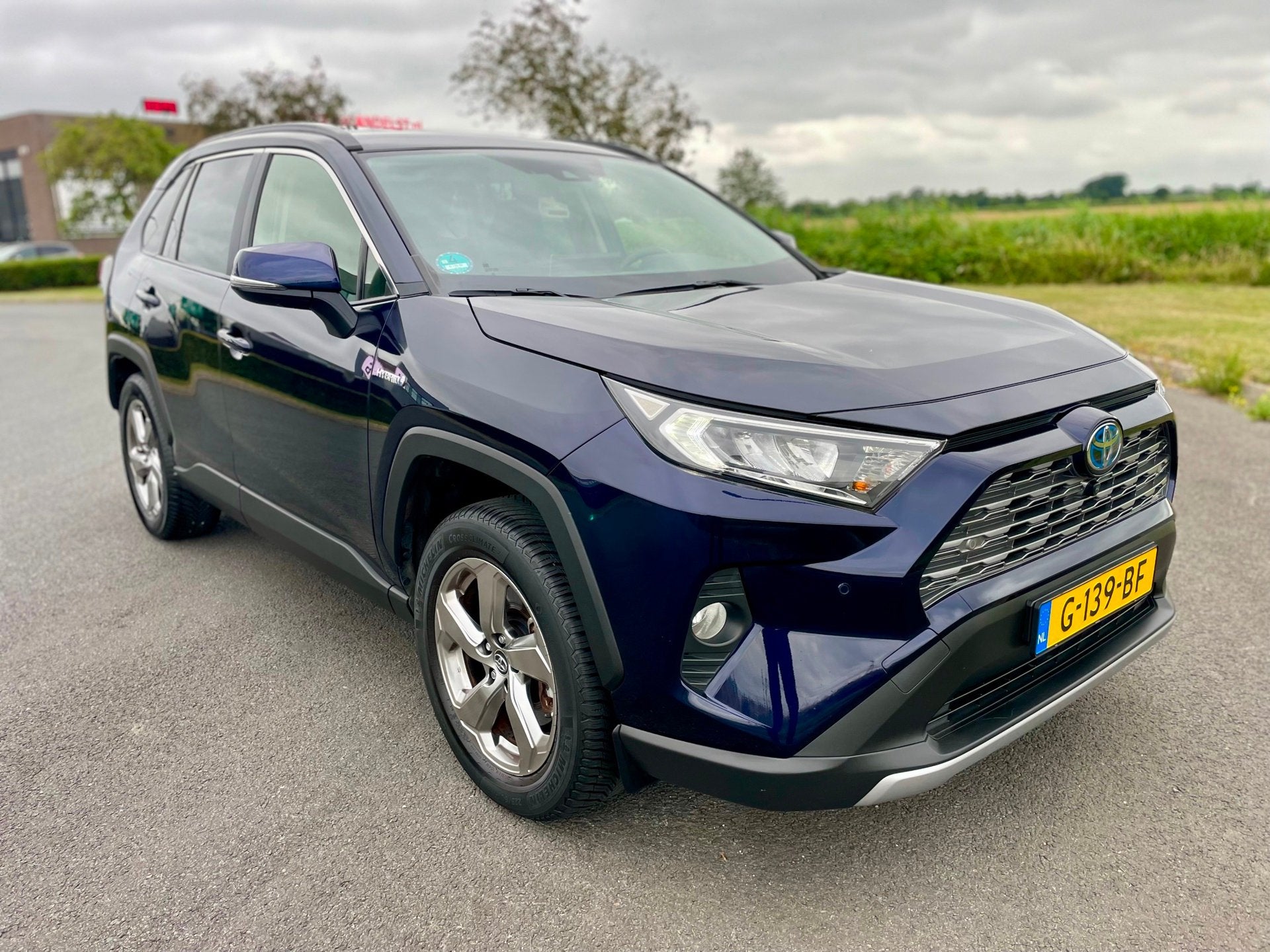 Toyota RAV4 2.5 Hybrid Dynamic Aut, Acc, Cam, Navi, Carplay,, Dealer onderhouden, Stof, Gebruikt, Euro 6