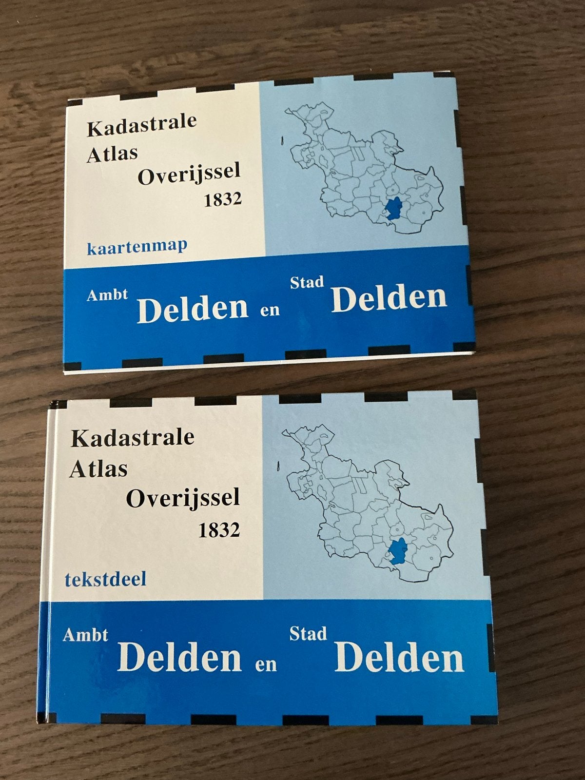 Kadastrale Atlas Overijssel 1832 - Ambt Delden en Stad Delde, Boeken, Gelezen, Overige atlassen, Ophalen of Verzenden, 1800 tot 2000