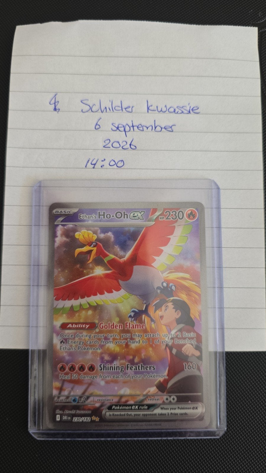ethan's ho-oh ex 230 MINT destined rivals, Ophalen of Verzenden, Nieuw