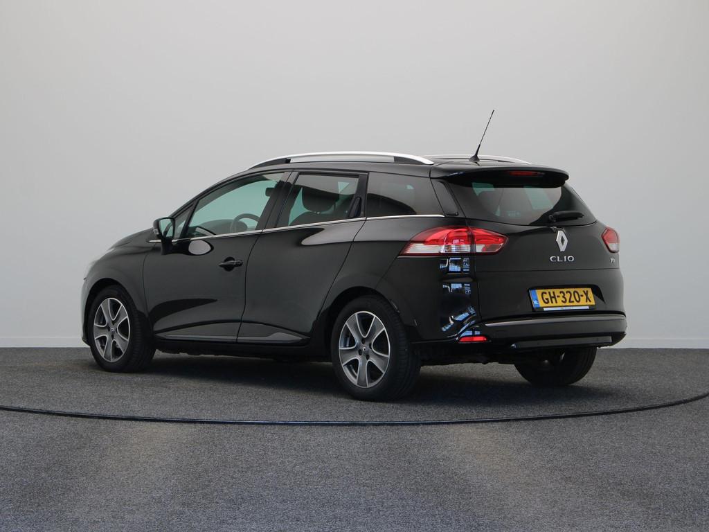 Renault Clio Estate 90pk TCe Night&Day | Navigatie | Cruise, Auto's, Renault, Voorwielaandrijving, Stof, Zwart, Origineel Nederlands