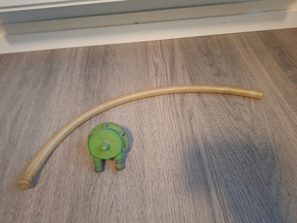 Waterpomp voor op de boormachine, Ophalen of Verzenden, Gebruikt, Overige typen, Overige merken