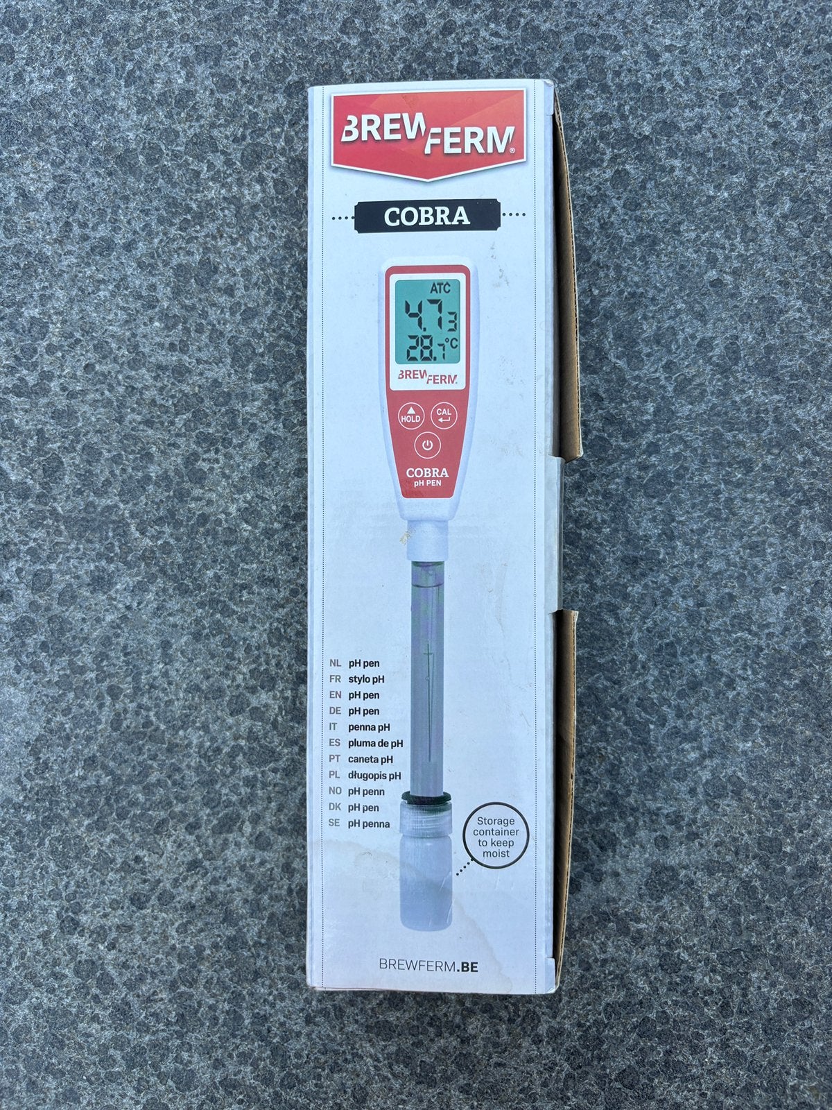 Brewferm Cobra digi ph meter, Ophalen of Verzenden, Zo goed als nieuw