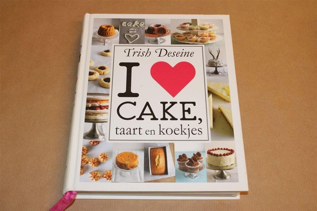 I Love Cake, Taart En Koekjes — Het Ultieme Bakboek, Ophalen of Verzenden, Zo goed als nieuw, Italië