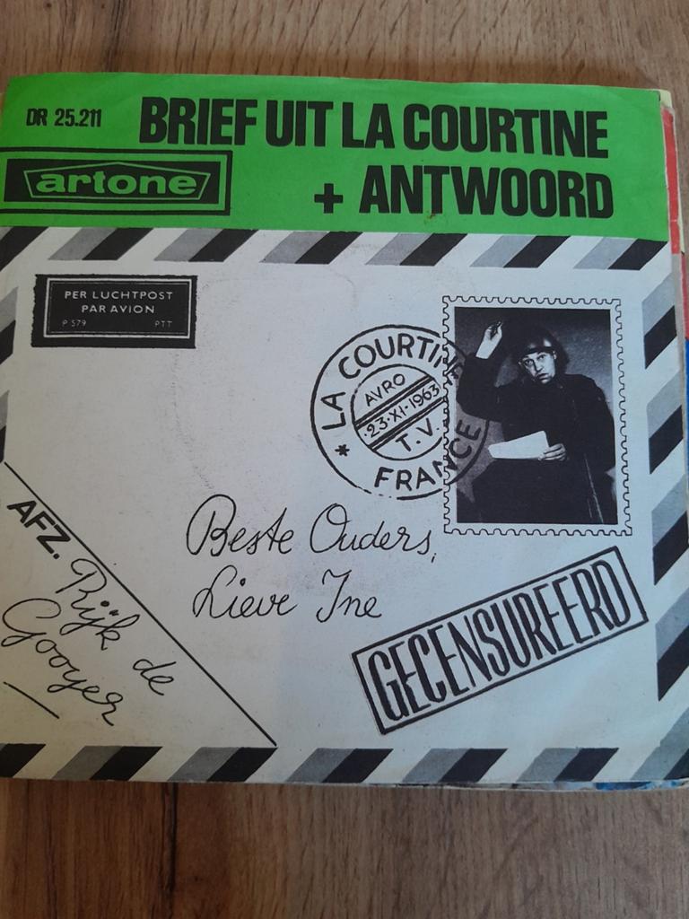 Rijk de gooyer 7inch beste ouders lieve ine, Cd's en Dvd's, Vinyl Singles, Ophalen of Verzenden, Zo goed als nieuw, Nederlandstalig